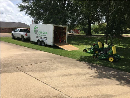 ET Lawn Care Setup in Bullard TX Area